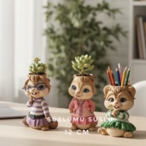 3lü Alvin Kız Arkadaşları Kalıbı