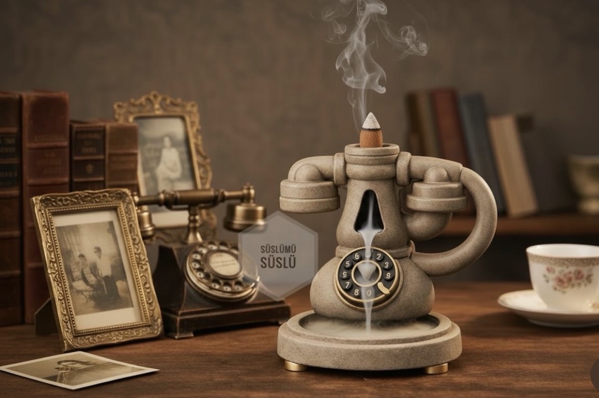 Nostalji telefon tütsülük kalıbı