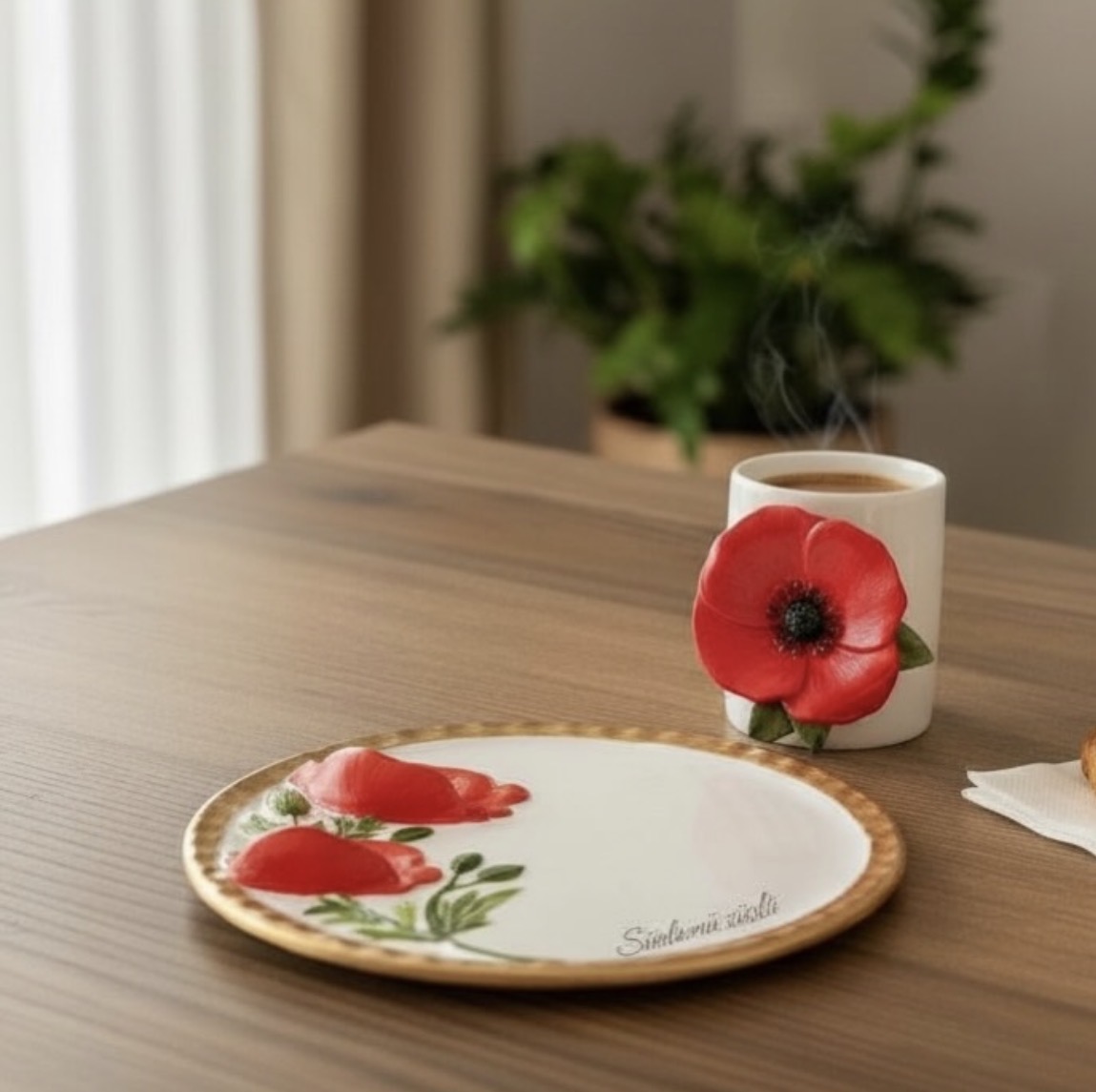 Gelincik sunum set kalıbı