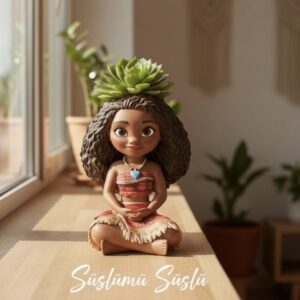 Moana saksı kalıbı