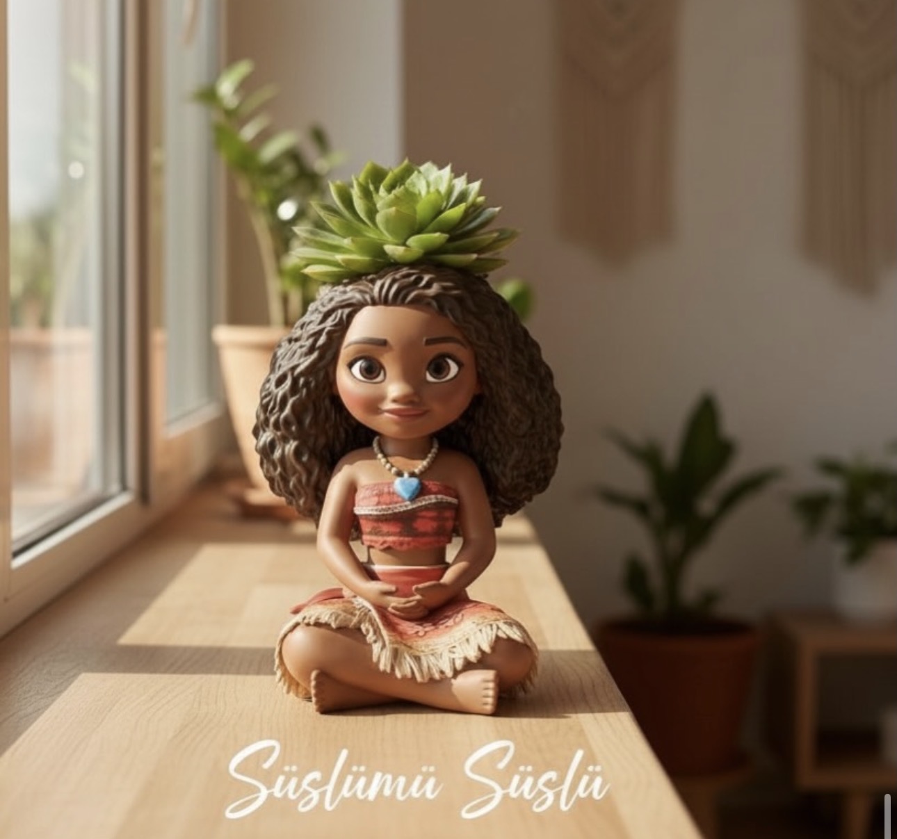 Moana saksı kalıbı