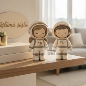 2li Astronot çocuk kalıbı