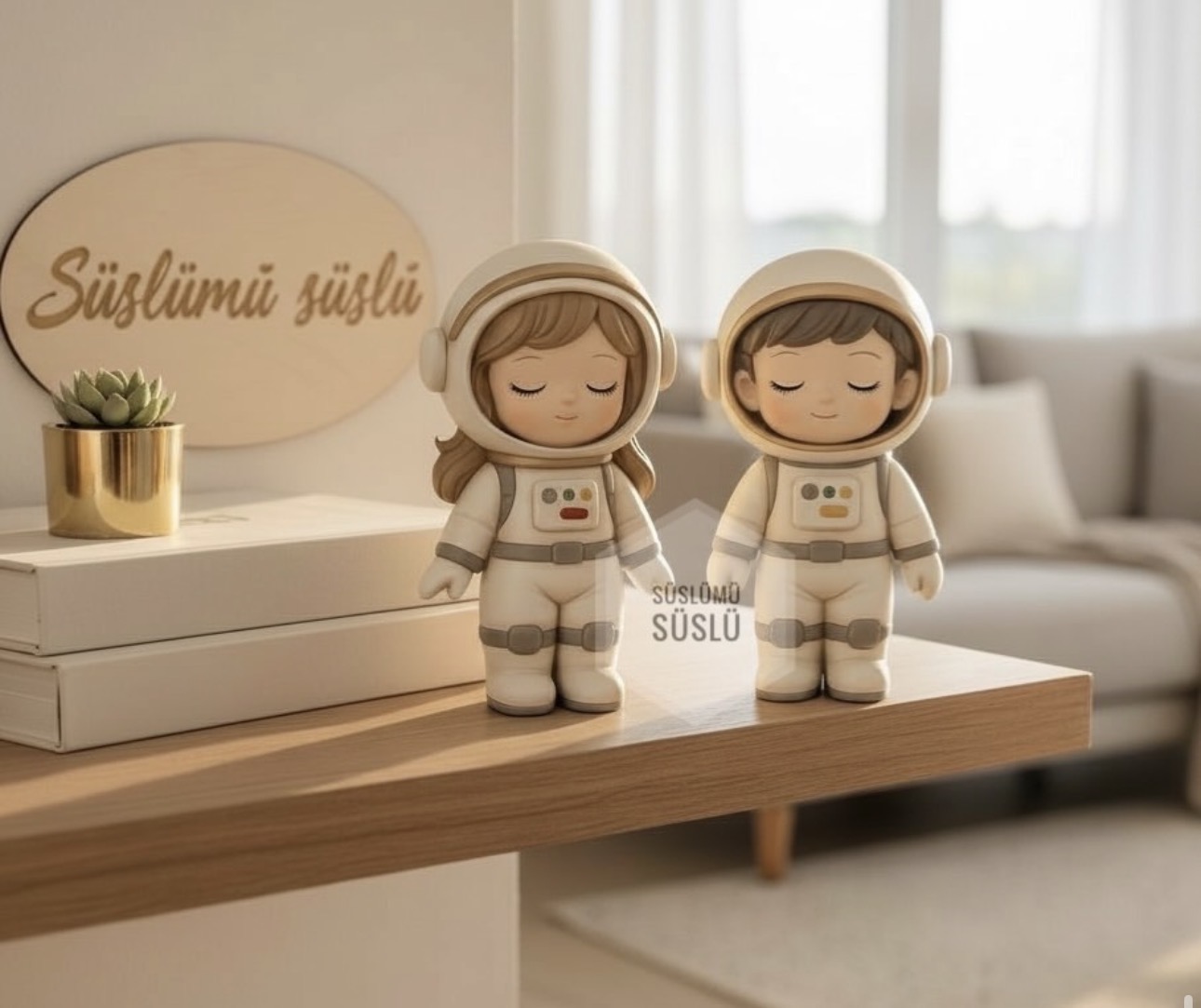 2li Astronot çocuk kalıbı