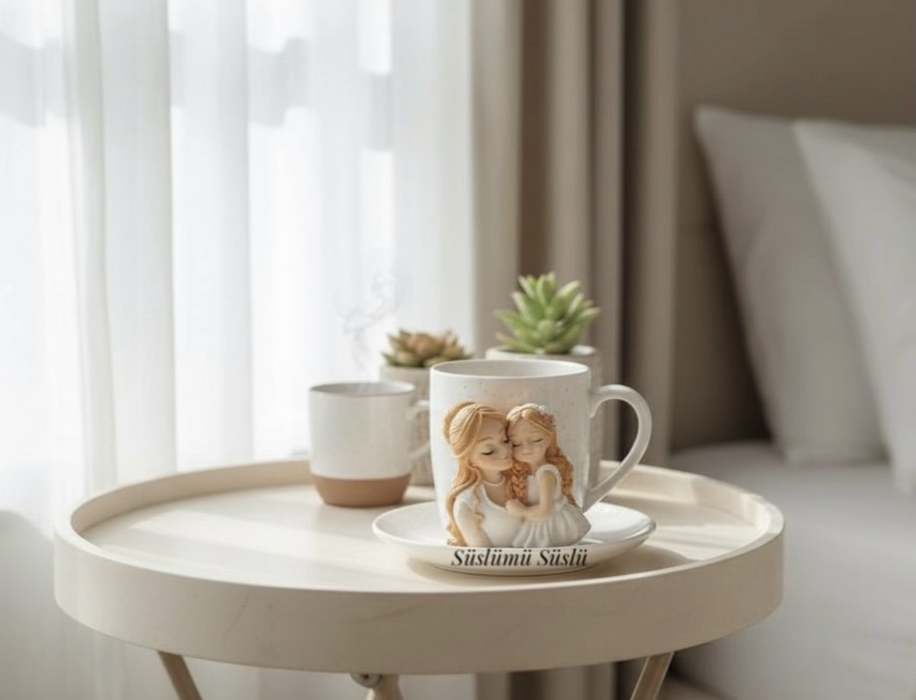 Anne kız magnet kalıbı