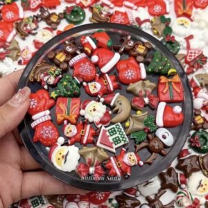 Minimal noel süsleri kalıbı