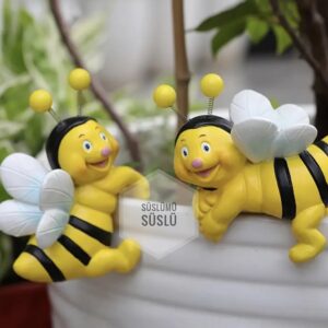2li Arı saksı süsü kalıbı
