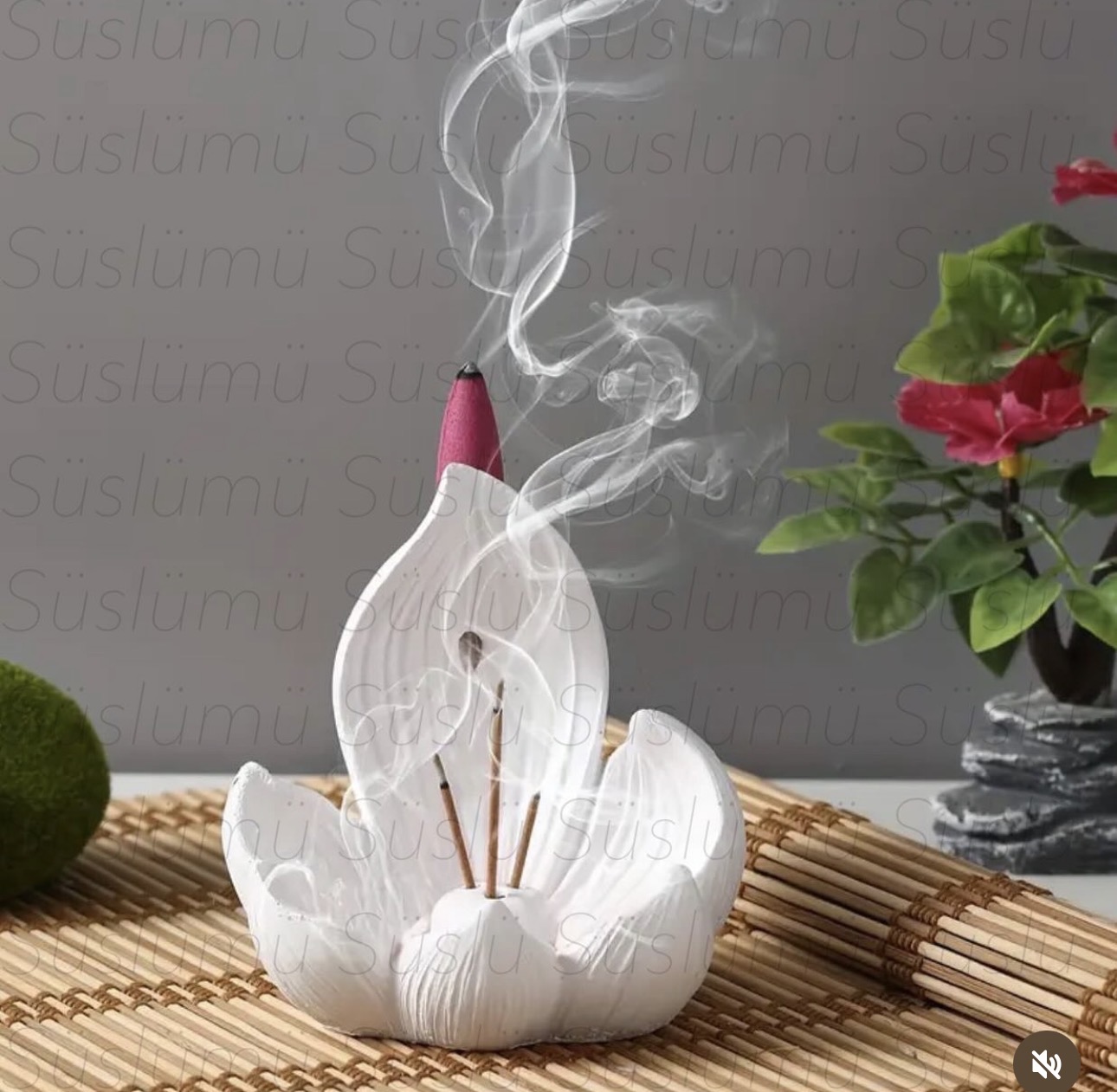Lotus tütsülük kalıbı