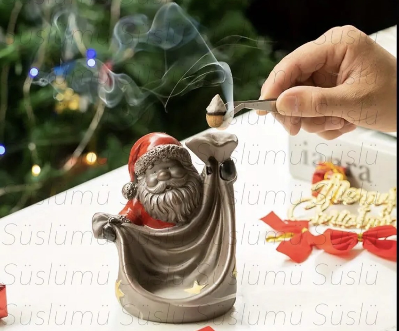 Çuvallı Noel baba tütsülük kalıbı