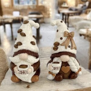 2li Kahveli gnome kalıbı