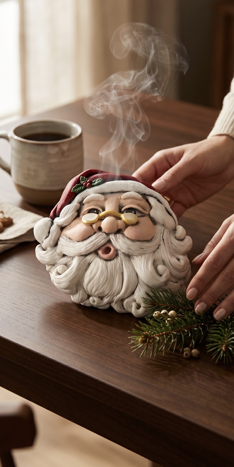 Noel baba tütsülük kalıbı