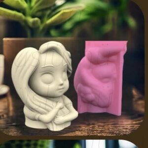 Rapunzel saksı kalıbı