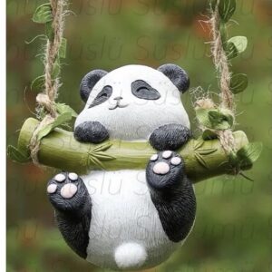 Sallanan panda kalıbı