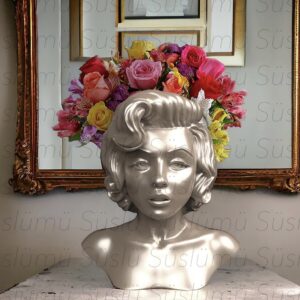 Marliyn Monroe saksı kalıbı