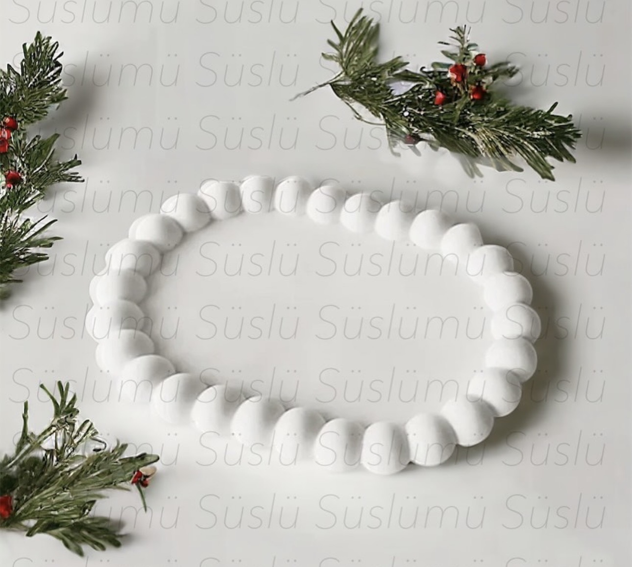 Bubble oval taban kalıbı