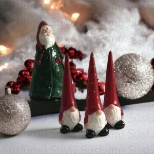 Uzun şapkalı gnome kalıbı