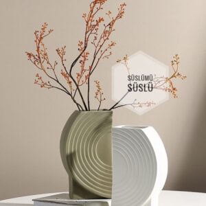 Yarım daire vazo kalıbı (1model)