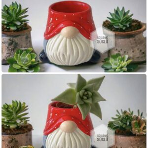 Gnome saksı kalıbı
