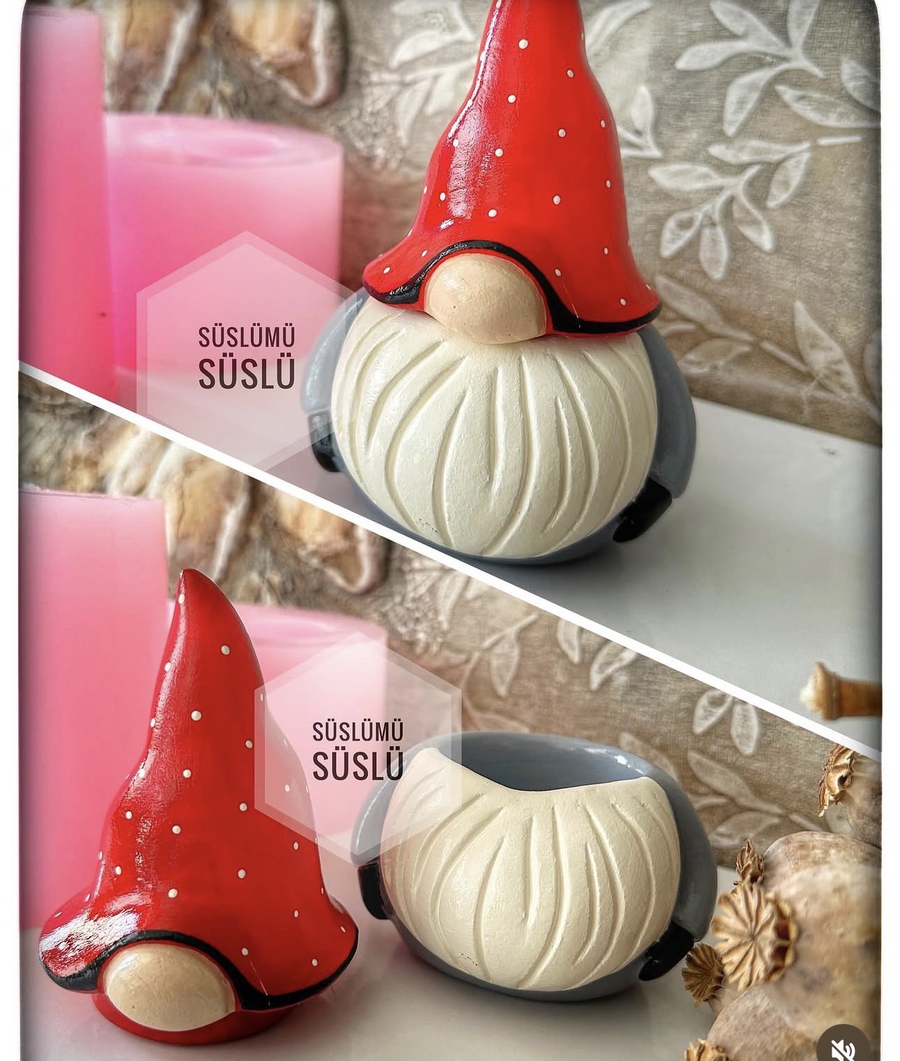 Gnome kapaklı kutu kalıbı