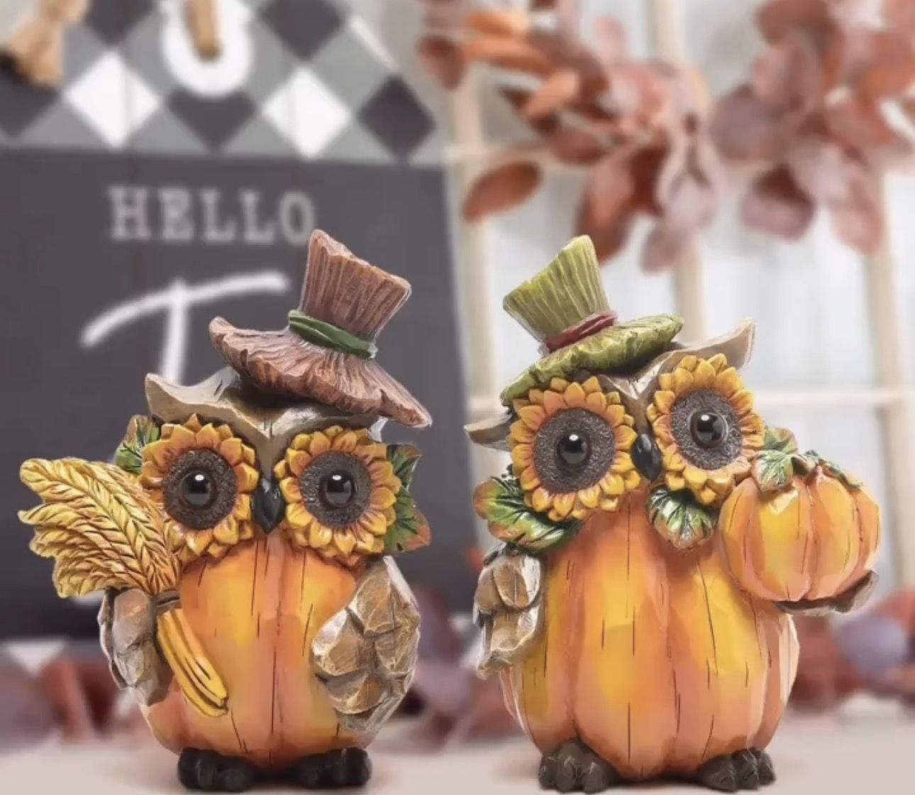 2li Halloween baykuş kalıbı
