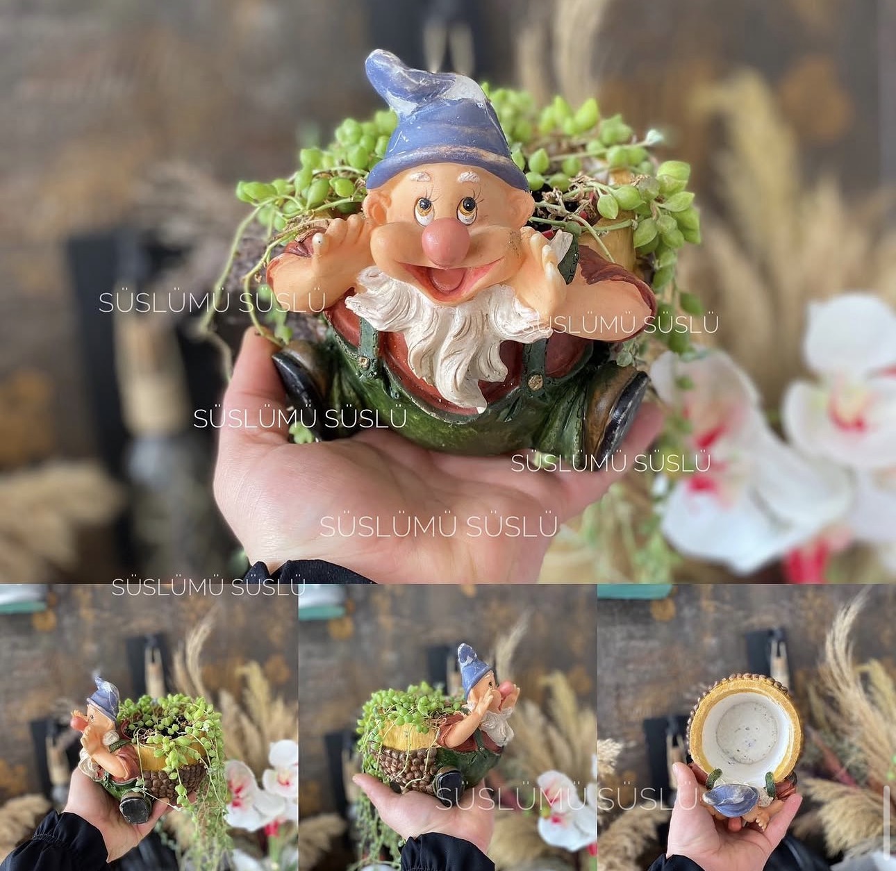 Gnome saksı kalıbı