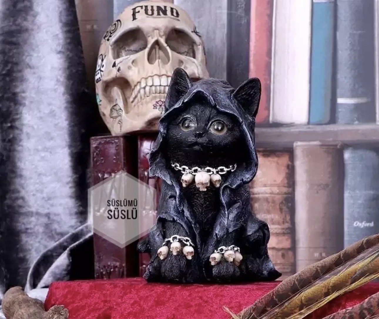 Halloween kedi kalıbı