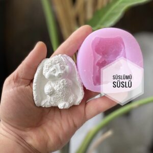 Tavşan magnet kalıbı
