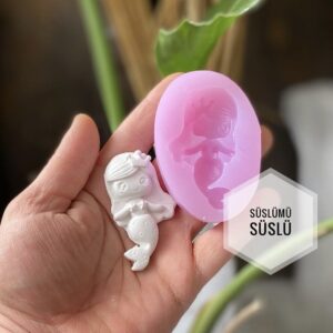 Deniz kızı magnet kalıbı