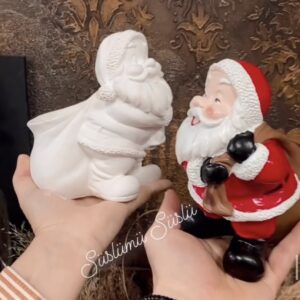 Çuvallı noel baba kalıbı
