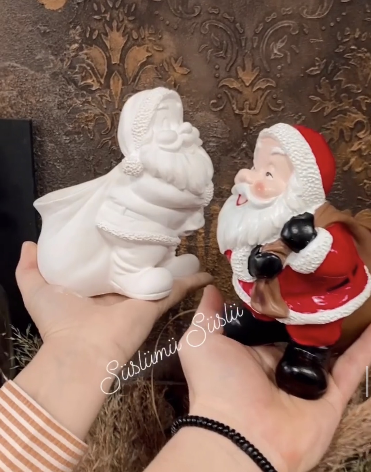 Çuvallı noel baba kalıbı