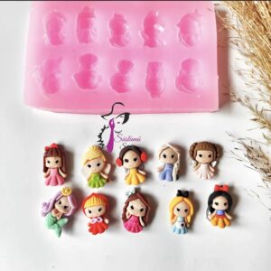 10 lu mini prenses kalıbı