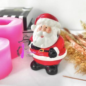 Noel baba kavanoz kalıbı
