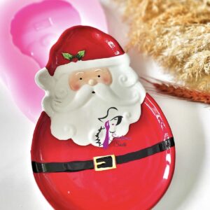 Noel baba tabak kalıbı