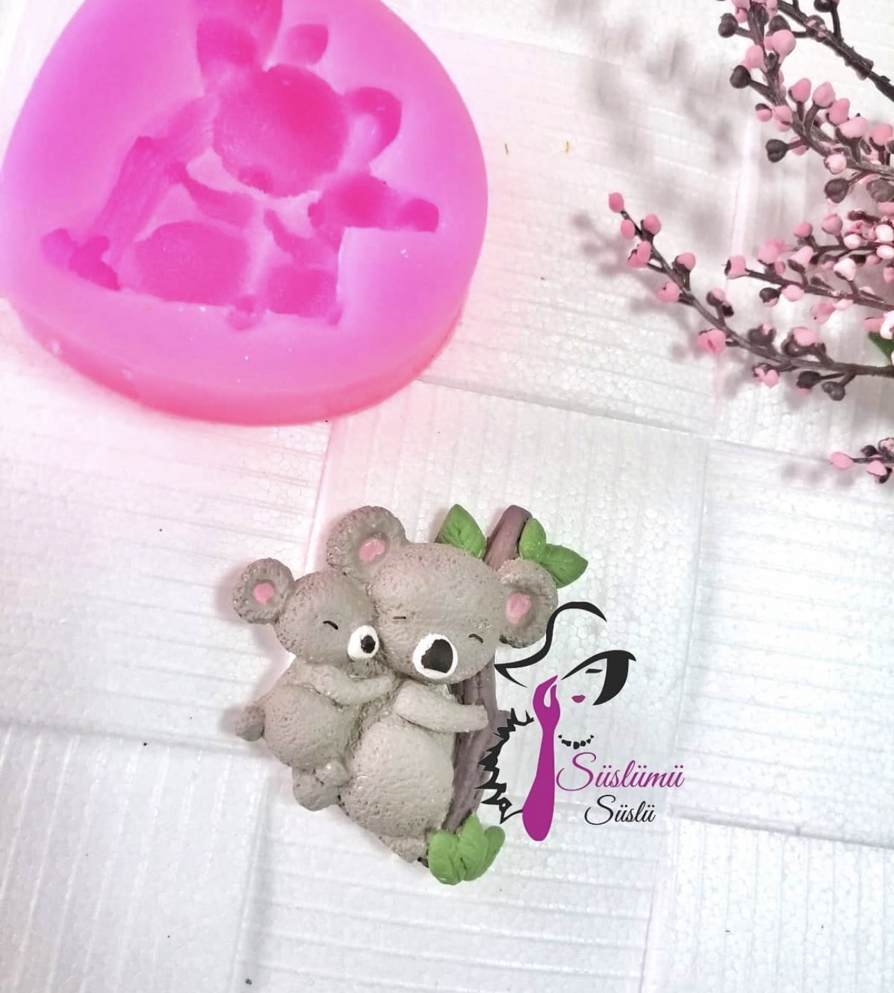 Koala magnet kalıbı