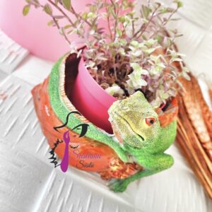 Bukalemun saksı kalıbı