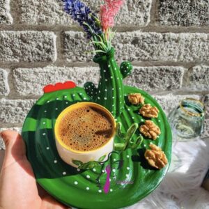 Kaktüs tabak kalıbı