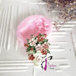 Saksılı çiçek magnet kalıbı