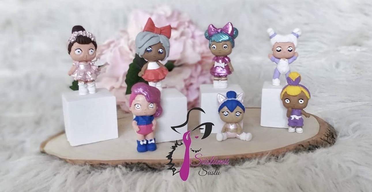 7li Kız magnet kalıbı