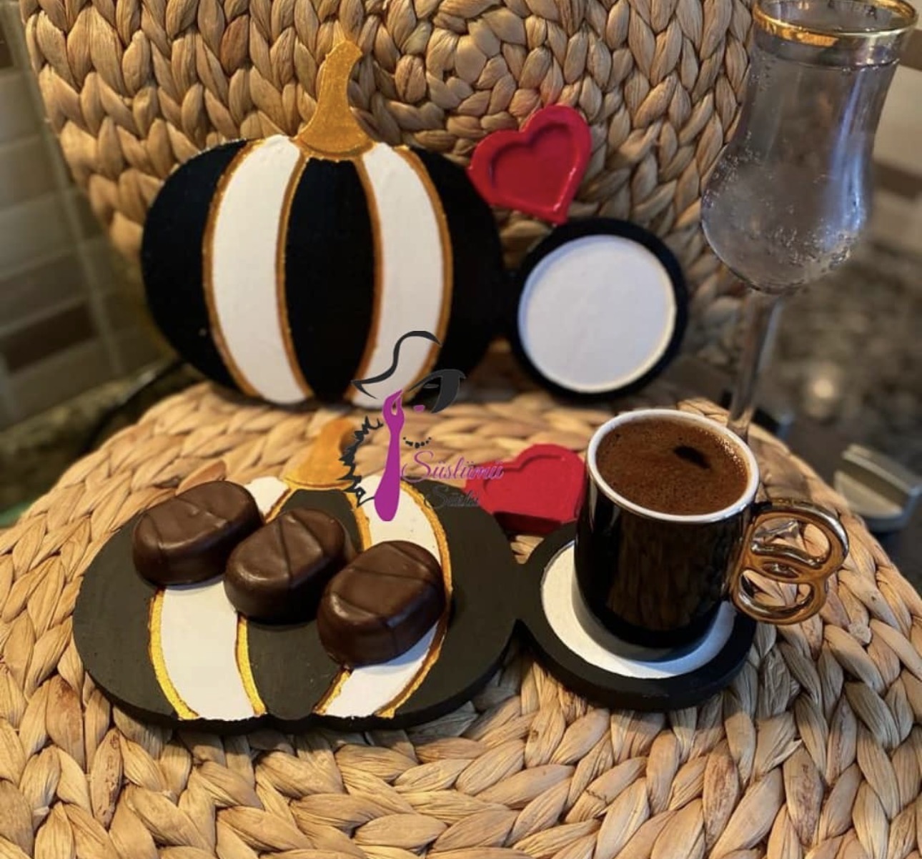 Kalpli Kabak sunum tabağı kalıbı