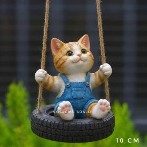 Sallanan erkek kedi kalıbı