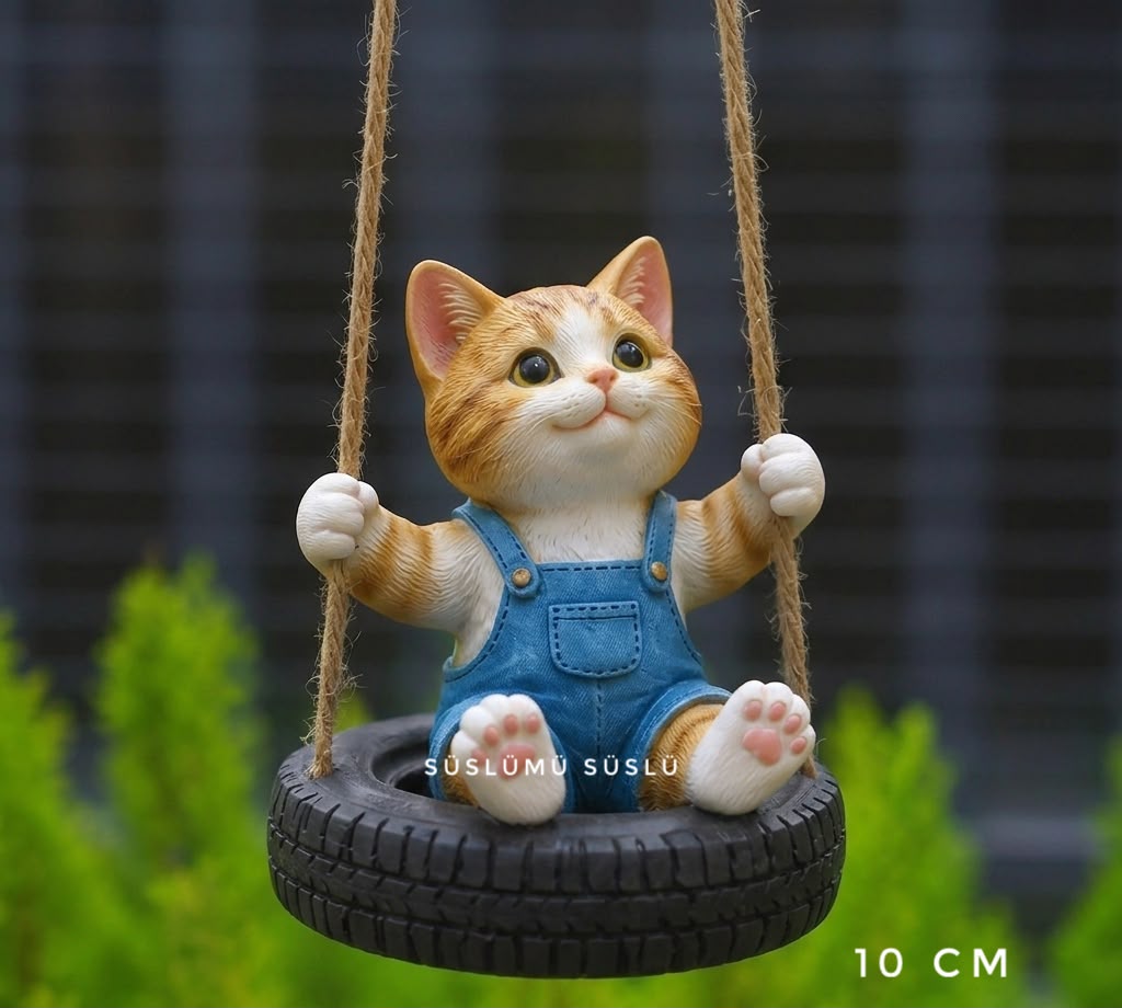 Sallanan erkek kedi kalıbı
