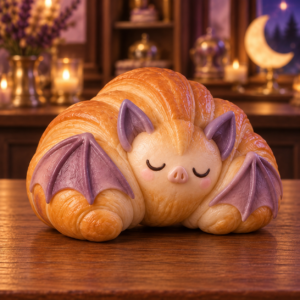 Halloween vampir Kruvasan kalıbı