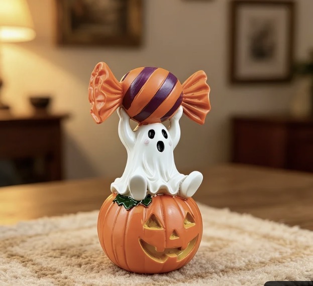 Hallowen şekerli hayalet kalıbı