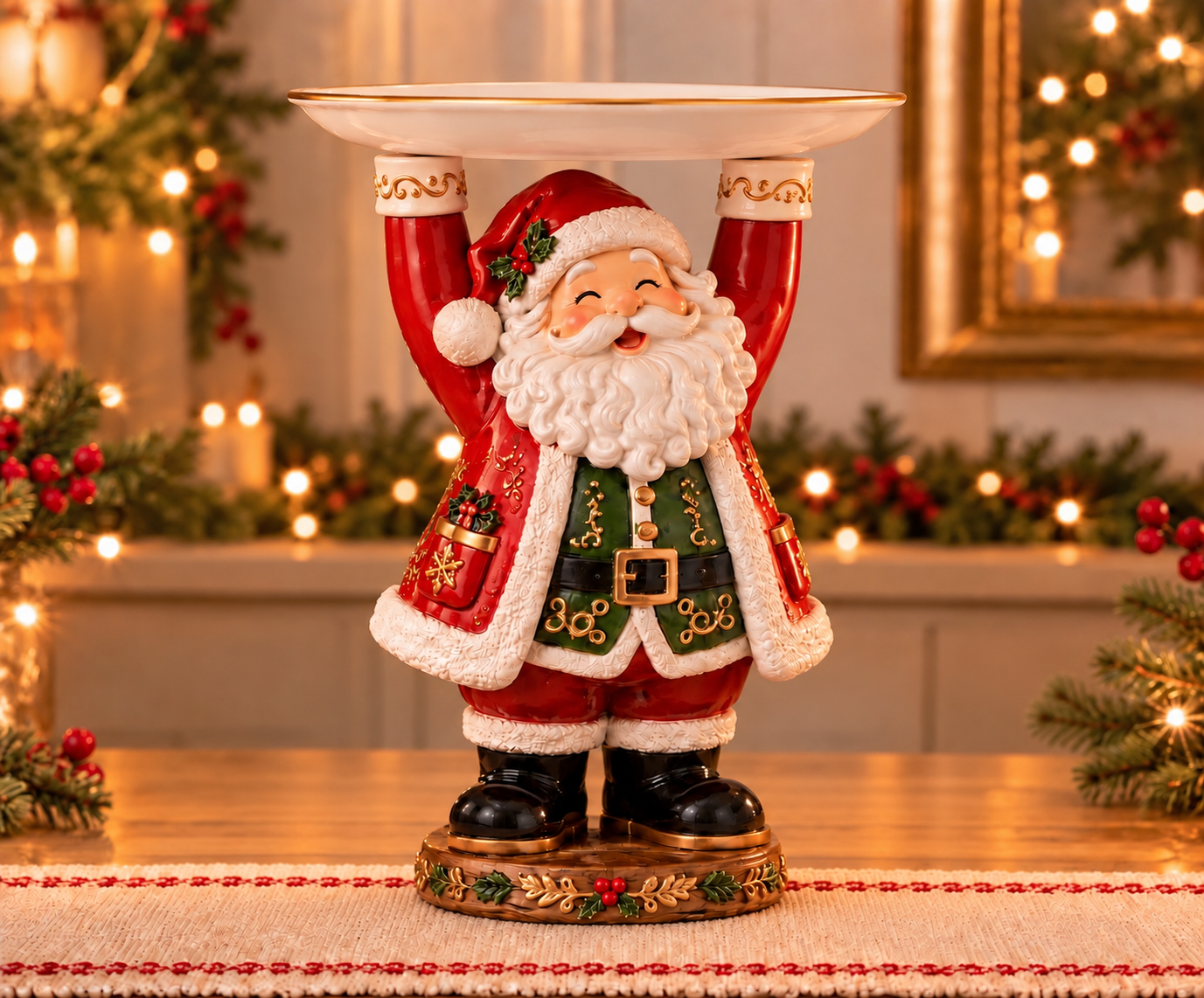 Tepsili Noel Baba kalıbı