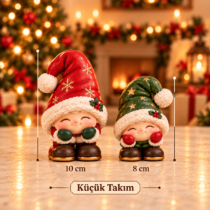 2li Noel Çocuklar kalıbı  Küçük Boy
